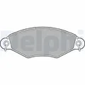 1x ORIGINAL® Delphi Bremsbelagsatz, Scheibenbremse Vorne für Citroën XSARA