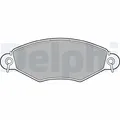 DELPHI LP1617 Bremsbelagsatz, Scheibenbremse für CITROËN,KIA,PEUGEOT