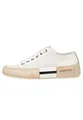 Candice Cooper Rock Patch S-Sneakers aus Leder in Vintage-Optik, weiß 38