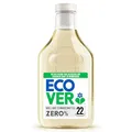 Ecover Non-Bio ZERO Woll- und Feinwaschmittel, Flüssigwaschmittel, Feinwaschmittel für Allergiker und empfindliche Babyhaut, 22 Ladungen, 1L