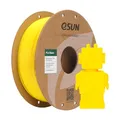 eSUN PLA Filament 1.75mm, PLA Basic 3D Drucker Filament Maßgenauigkeit +/- 0.03mm, 1KG Spule (2.2 LBS) Super Speedy PLA Filament für 3D Drucker, Gelb
