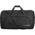 Travelite Reisetasche Kick Off, schwarz, 70 cm, faltbar, mit 3 Außenfächern, aus Polyester, 120 Liter