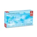 ARNOMED Nitril Ice Blue Einmalhandschuhe, puderfrei, hellblau 382-S , 1 Packung = 100 Stück, Größe S