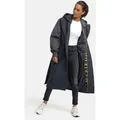 Marikoo Winterjacke Tjadee Langer Wickelmantel grau L (40)