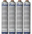 4x CFH Universalgas AT7500 420g 750ml Gaskartusche Gas 7/16" EU Gewinde