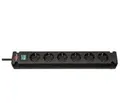 Brennenstuhl 1150650316 - 3 m - 6 AC-Ausgänge - Indoor - Schwarz - 400 mm