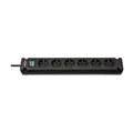 3.00m Brennenstuhl Comfort-Line Steckdosenleiste Bremounta Schwarz 6 (1150650316)