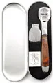 EWANTO Hornhautentferner Pediküre Set Hornhauthobel mit 10 Ersatzklingen HN-01