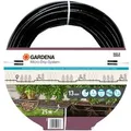 Gardena Ober- und unterirdisches Tropfrohr für Büsche/Hecken (25 m) Schwarz