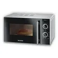 SEVERIN Mikrowelle mit Grillfunktion 2-in-1 MW 7771 - Schwarz/Silber