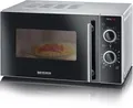 SEVERIN MW 7771 Mikrowelle 700 W silber 7771-000
