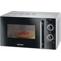 Severin Mikrowelle MW 7771, mit 900 Watt Grill, 900 Watt, schwarz, mit Drehteller, Garraum 20 Liter