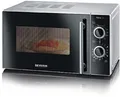 Severin MW 7771, Mikrowellen-Grill, freistehend, Mikrowellenleistung 700 Watt