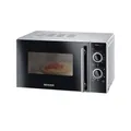 Severin MW 7771 Mikrowelle 700W 20L Schwarz/Silber