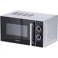 Severin MW 7771 2-in-1 Mikrowelle mit Grill silber-schwarz
