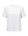 ONLY Damen Onlonly S/S Tee JRS Noos, Weiß, XS