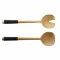 ASA Selection wood Salatbesteck 2-tlg. Salat Besteck Salatgabel Gummibaumholz