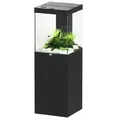 aquatlantis Aquarium Kombination Aqua Tower 163, ca. B50/H150,5/T50 cm, 164 l, Schwarz