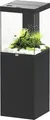 Aquariumkombination aquatlantis Aqua Tower 163 l, inklusive EASY LED 2.0 Beleuchtung, Innenfiltersystem, Heizer und Unterschrank schwarz