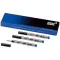 MONTBLANC Rollerball-Mine Gelschreibermine blau 1,0 mm 3 St.