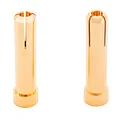 partCore Goldkontaktstecker Adapter 4 mm auf 5 mm LiPo Akkus 1 Paar