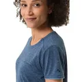 VAUDE Funktionsshirt Women's Essential T-Shirt Slim fit Passform, Kurzarm, für Trekking und Wandern blau XXXL (48)