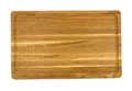 Schneidebrett Eiche Saftrille Tranchierbrett Eichenbrett Holzbrett 30x20cm