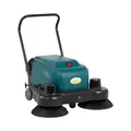 ulsonix Kehrsaugmaschine Akkubetrieb 4800 m²/h 52 cm Bürstenbreite 120 + 50 W 5 h Betriebsdauer/Ladezeit Reinigungsmaschine Akku-Kehrsaugmaschine handgeführte Kehr- und Saugmaschine