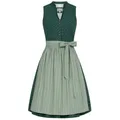 Nübler Trachtenkleid Midi Dirndl Frieda in Grün von Nübler 40
