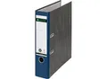 Ordner LEITZ® 1080, DIN A4, Rückenbreite 80 mm, Griffloch, geklebtes Rückenschild, Hartpappe, 1 Stück, blau