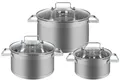 classbach Kochtopfset C-KTS 4015 6-teilig Edelstahl