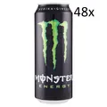 48x Monster Energy Green Drink Energiegetränk Taurin Ginseng Vitamin B 500ml