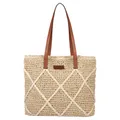 Roeckl Sansibar Damen Shopper medium - natur (beige) Schultertasche