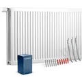 Buderus Hygiene-Heizkörper VC-Profil.2 Typ 10 300x2000 mm (H x L), Linksausführung