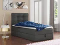 Sofnet Boxbett Best Mini (mit Bettkasten, Bonell-Matratze und Topper), Einzelbett, Polsterbett mit Kopfteil, Boxspringbett, Kinderbett