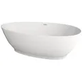 Home Deluxe Freistehende, Weiß, Keramik, 180x58x90 cm, Badezimmer, Baden & Duschen, Badewannen