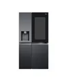 LG GSXV90MCDE Side-by-Side Kühlschrank mit InstaView Door-in-Door (635 Liter Kapazität, Festwasseranschluss, Energieeffizienzklasse E)
