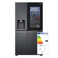 LG Electronics GSXV90MCDE Side-by-Side - Matte Black, 635L EEZ: E - Festwasseranschluss