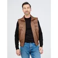 JCC Lederweste BigVest2 braun 5XL (60)
