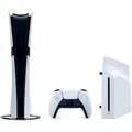 PLAYSTATION 5 Konsolen-Set "PlayStation 5 Pro Konsole inkl. Disk-Laufwerk", schwarz-weiß (weiß, schwarz), B:8,9cm H:21,6cm T:38,8cm, Spielekonsolen, PlayStation 5 Pro Konsole inkl. Disk-Laufwerk, Topseller