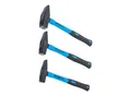 BGS Schlosserhammer-Satz Fiberglasstiel DIN 1041 300 / 500 / 800 g 3-tlg. ; BGS technic (3845)