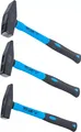 BGS Schlosserhammer-Satz 300 g 500 g 800 g Fiberglasstiel