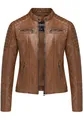 REPUBLIX Lederjacke SKYE Echtleder Damen Biker Zipper Jacke