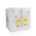 accentra – Adventskalender Beauty mit 24 Make up & Kosmetik Produkten – Schmink Adventskalender Frauen mit Lippenstift, Wimpern, Nagellack, Lidschatten, Applikatoren uvm. – Weihnachtskalender Beauty