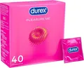 40 Stk Durex Pleasure Me Kondome – Gerippt & Genoppt, Extra Feucht