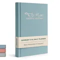 The 6-Minute Success Journal | Daily Planner, Organiser | Achieve Your Goals with more Motivation, Mindfulness & Focus | Premium Quality, A5, Undated (Sky Blue)