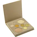 essence WANNA bee MY HONEY? eyeshadow & highlighter palette, Nr. 01 Oh Honey, Your Soul Is Golden!, mehrfarbig, 8 Gold-Töne (14,8g)