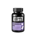 ESN Vitamin D3 + K2 Daily, 300 Tabletten, für Immunsystem und Knochen, made in Germany