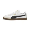 Puma Club II ERA Unisex-Sneaker für Erwachsene, Puma White-Puma Black-Vapor Grey, 11 UK