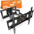 RICOO TV Wandhalterung Schwenkbar Neigbar 50 55 65 75 85 Zoll Fernseher max 95Kg